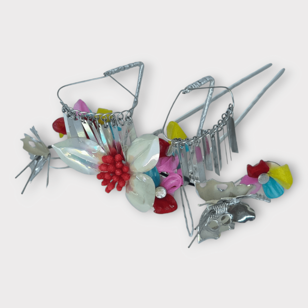 Vintage Kanzashi Haarschmuck
