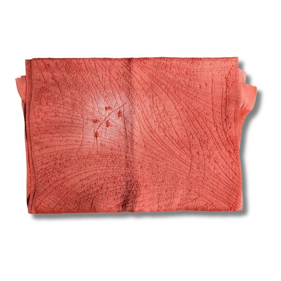 Obiage aus Seide Rot-Orange
