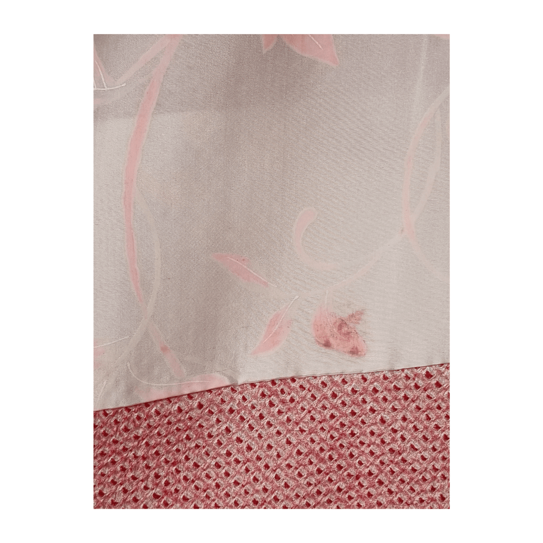 Vintage Haori Damen Shibori mit Blüten