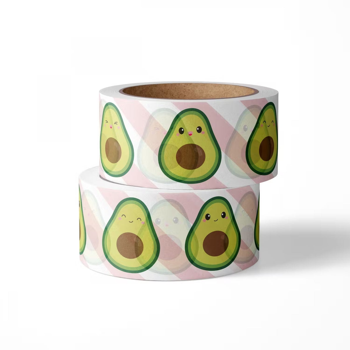 zwei Rollen Washi Tape mit Avocados #farbe_Avocado