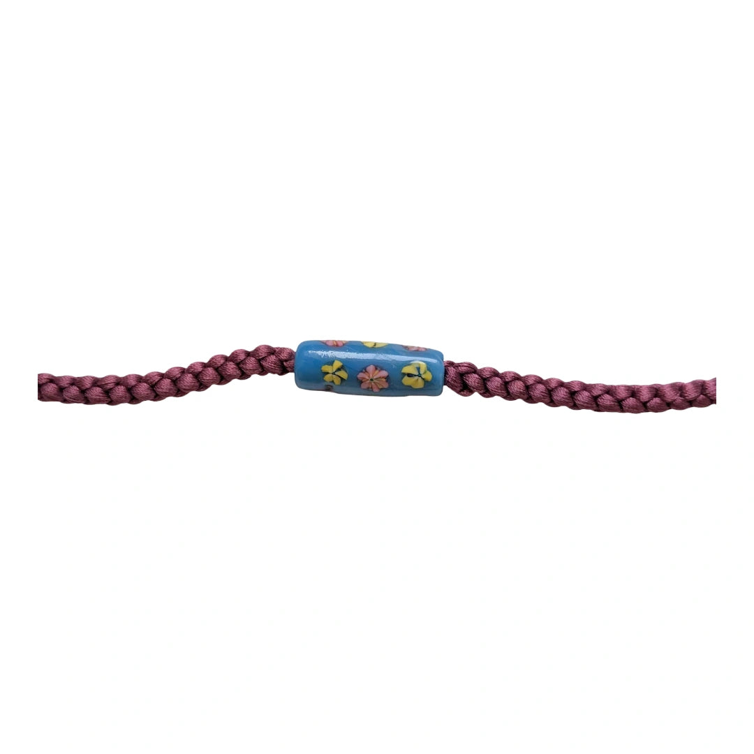 Vintage Obijime bordeauxrot mit Obidome