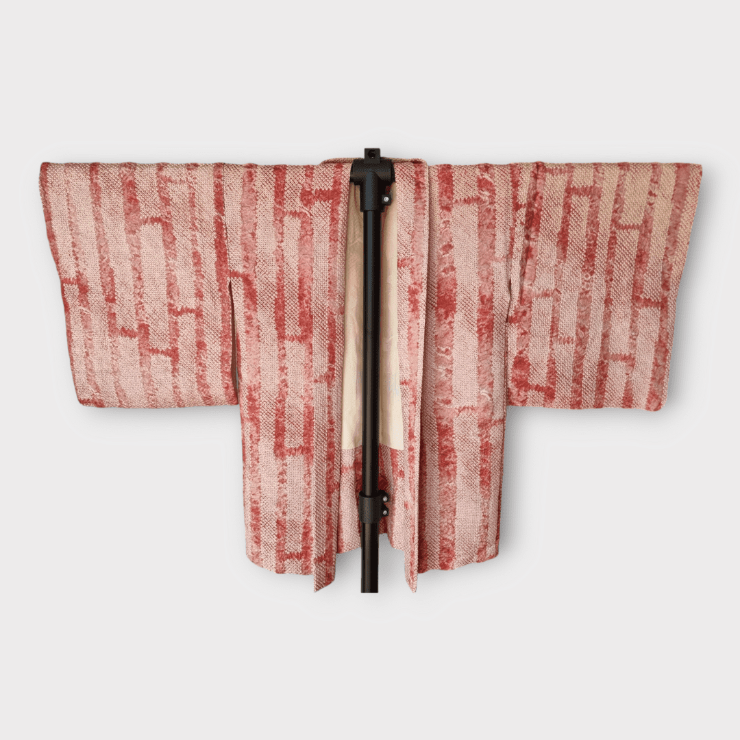 Vintage Haori Damen Bambus-Streifen