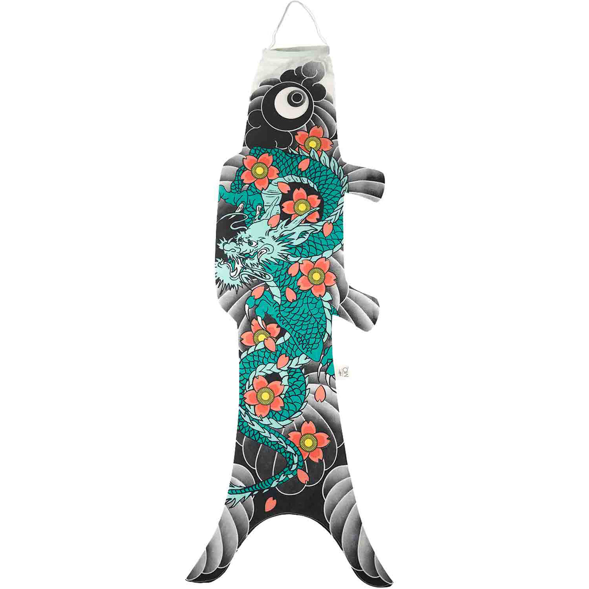 Koinobori Tattoo Drache Größe M #farbe_Tattoo Drache