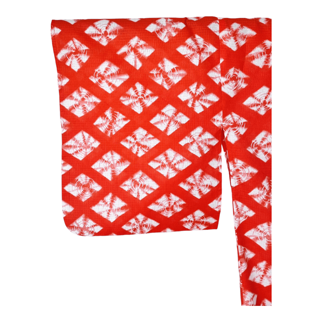 Yukata Damen Rot Batik