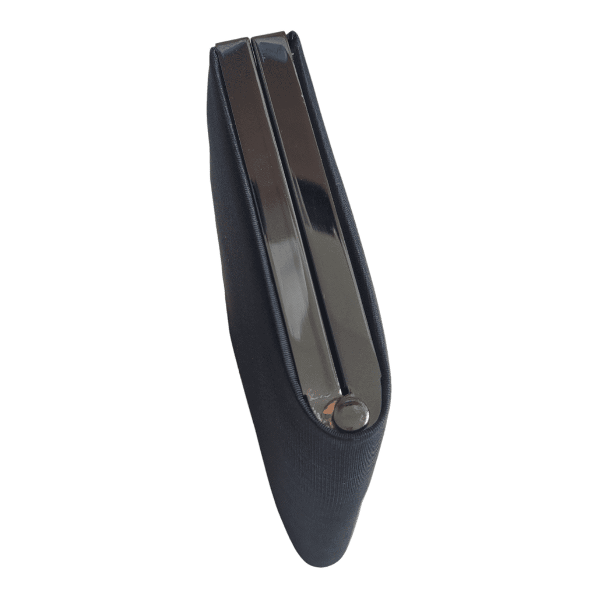 japanische Vintage Handtasche Clutch schwarz