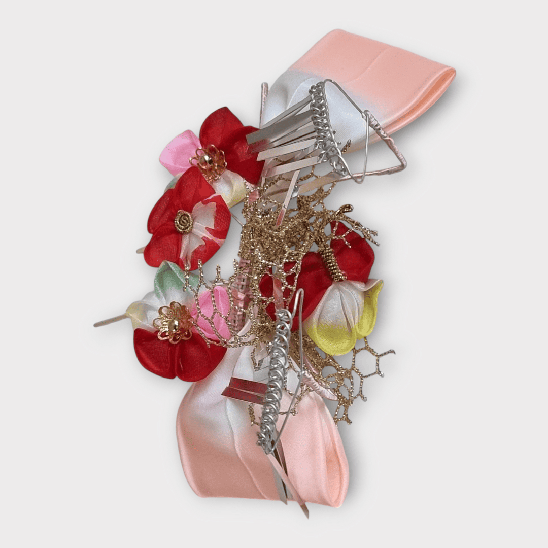 Vintage Kanzashi Tsumami-Zaiku