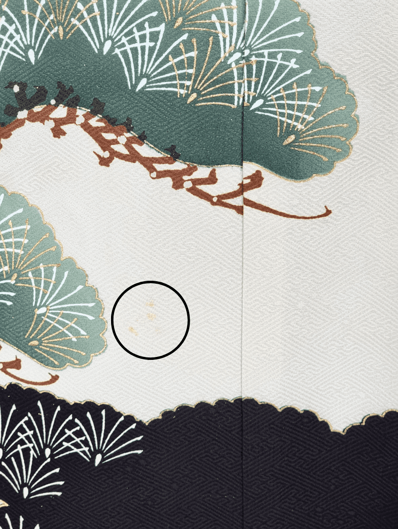 Vintage Furisode Kimono Kinder 2 Adler Gr. 122