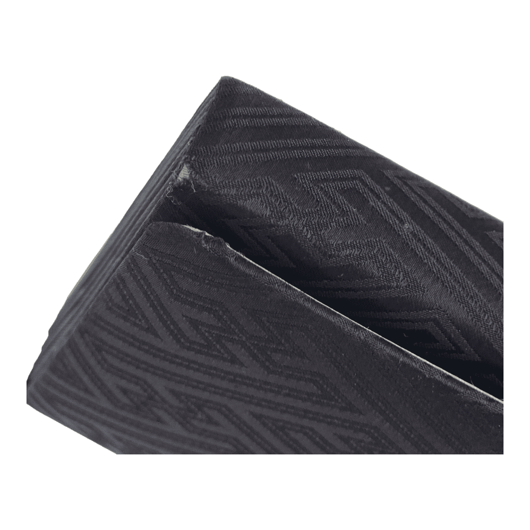 japanische Vintage Handtasche Clutch schwarz Sensu