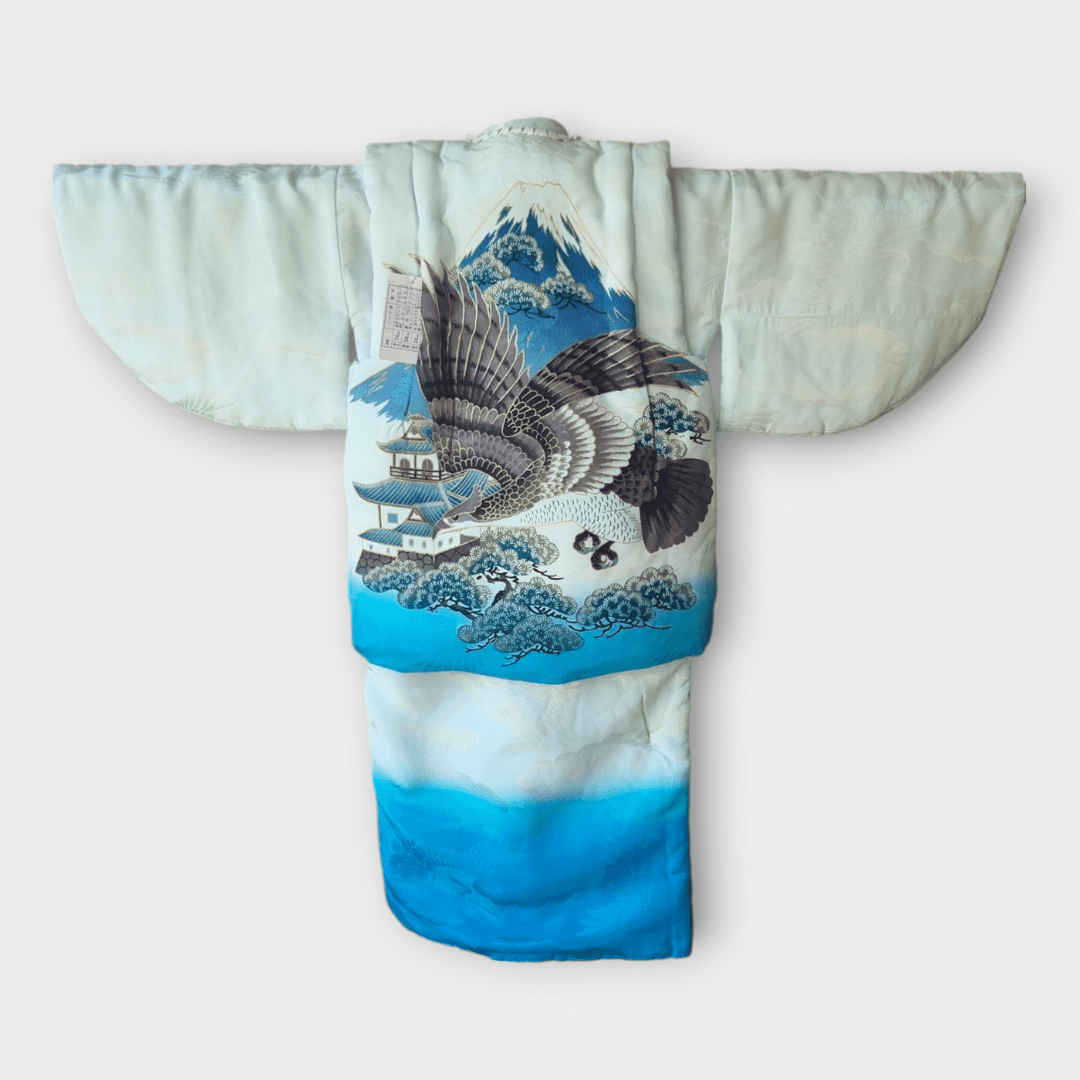 Vintage Kimono Kinder Set Mt. Fuji 92 und 98