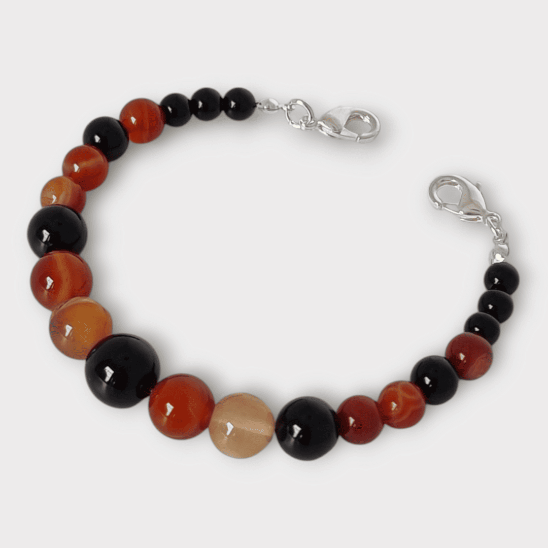Haori Himo Kette Orange Onyx