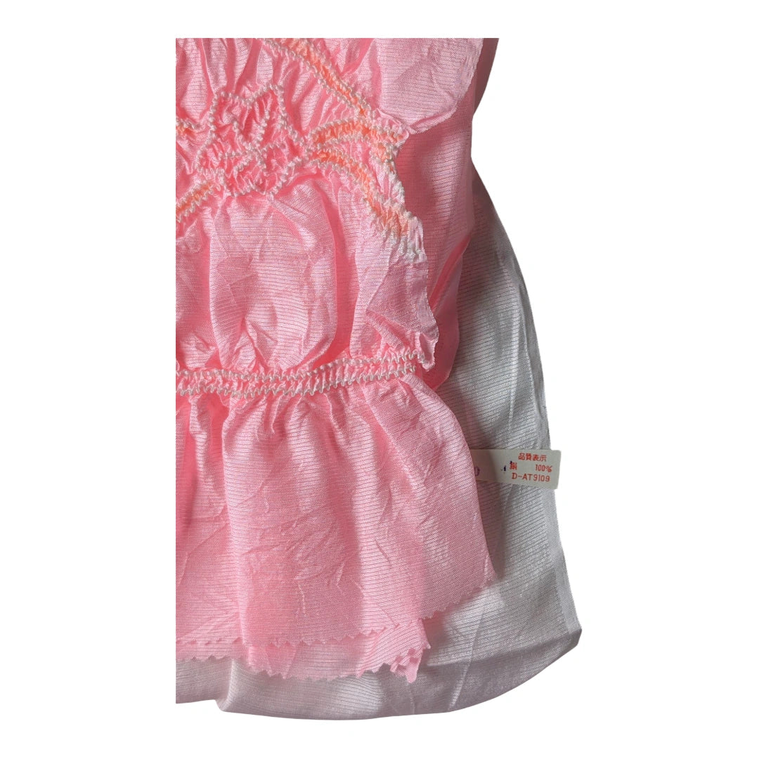 Obiage aus Seide Fabrverlauf mit Shibori ungetragen