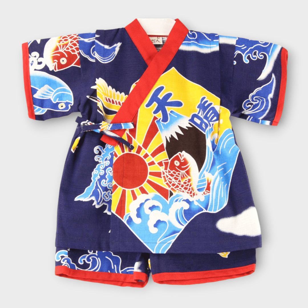 Jinbei Kinder Schiff blau 86-98