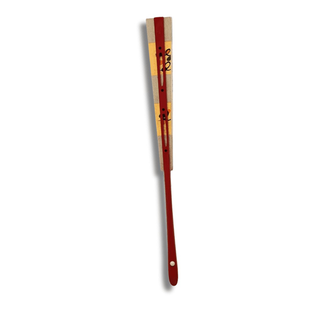 Vintage japanischer Sensu Handfächer wendbar