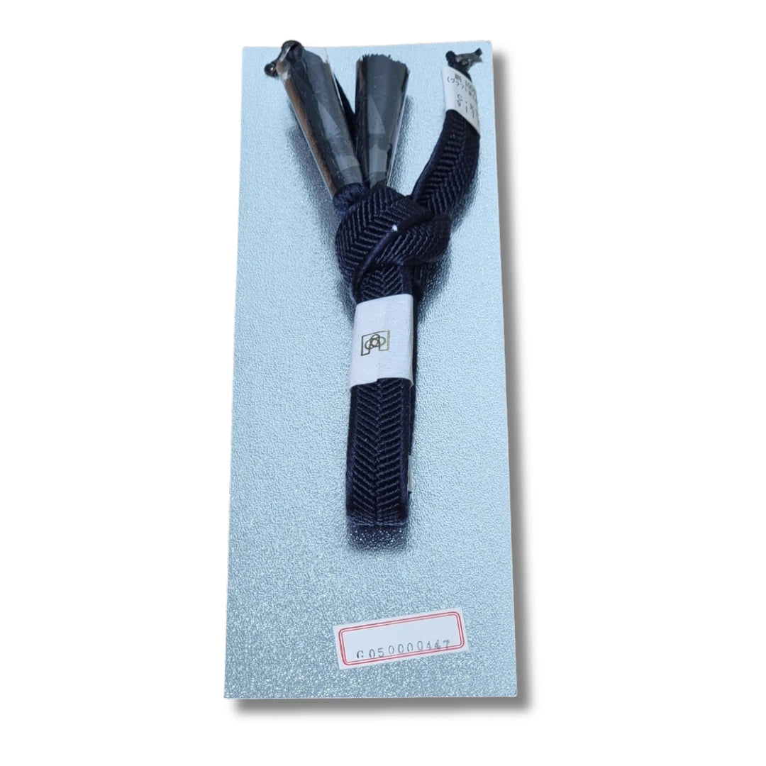 Vintage Haori Himo für Herren Blau ungetragen