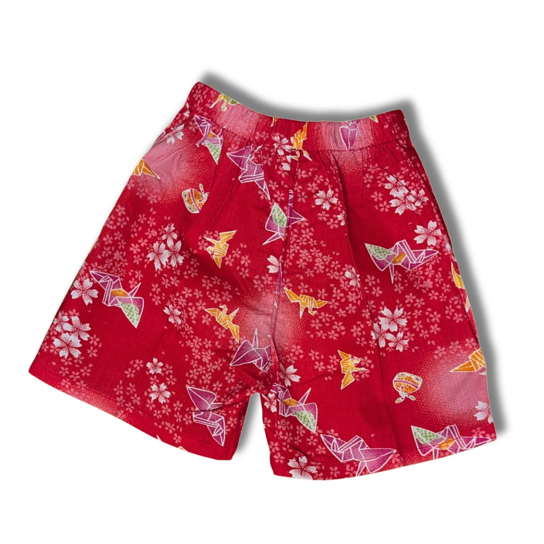 Jinbei Kinder Kranichen rot Gr. 98 - 122