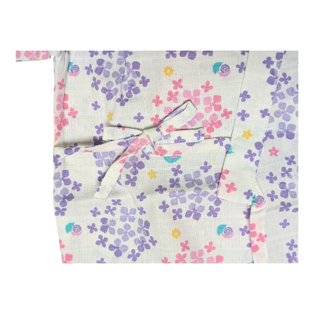 Jinbei Kinder Hortensien rosa Gr. 128 - 134