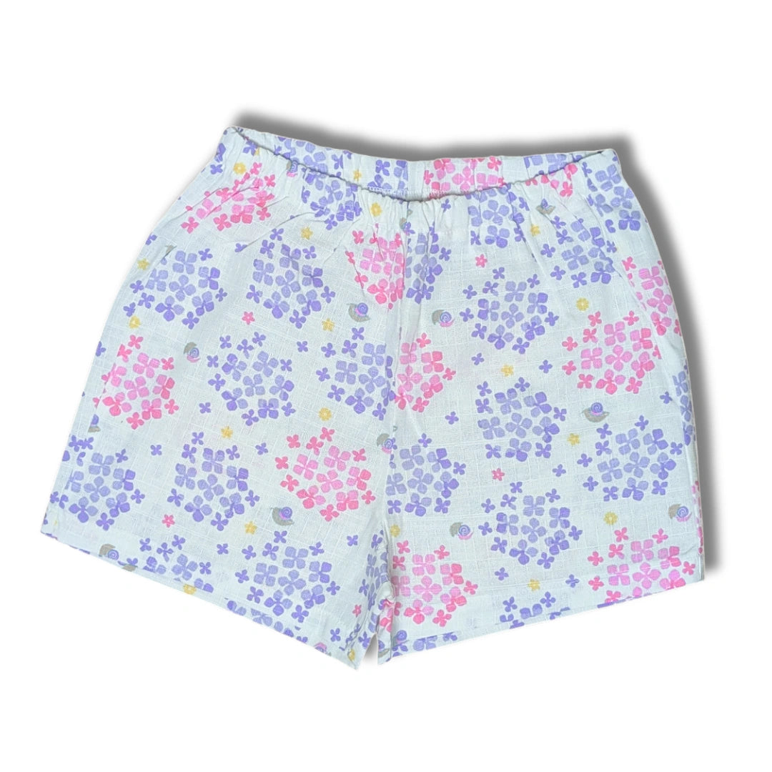 Jinbei Kinder Hortensien rosa Gr. 128 - 134
