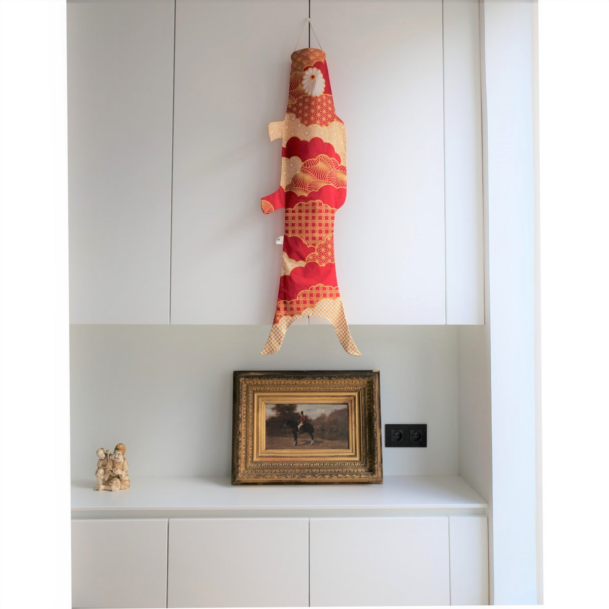 Koinobori Größe M Matsu Rot #farbe_Rot