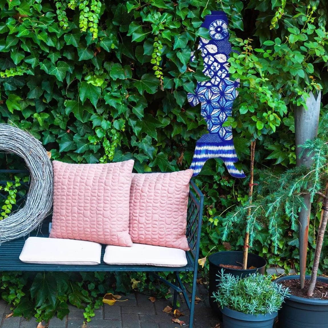Koinobori Größe S Deep Shibori #farbe_Deep Shibori