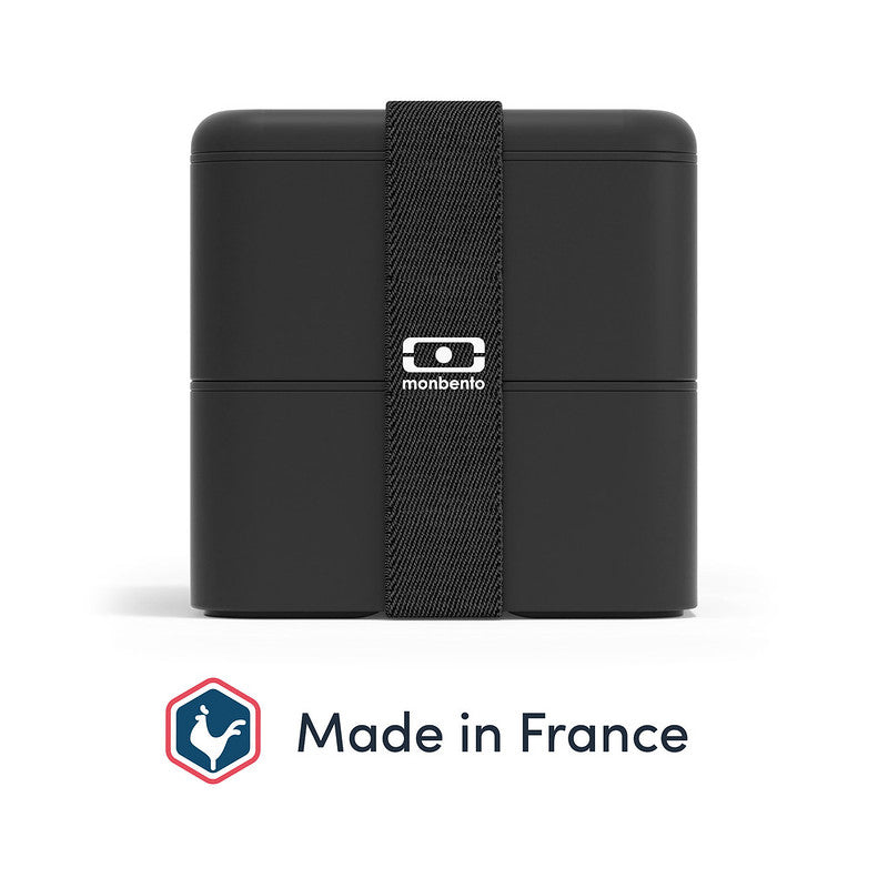 monbento MB Square Black Onyx Bento Box 1,7l #farbe_Schwarz