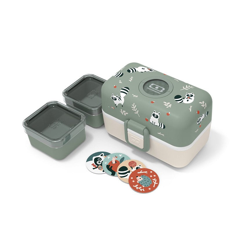 Monbento Tresor Bento Box für Kinder Waschbär #farbe_Waschbär