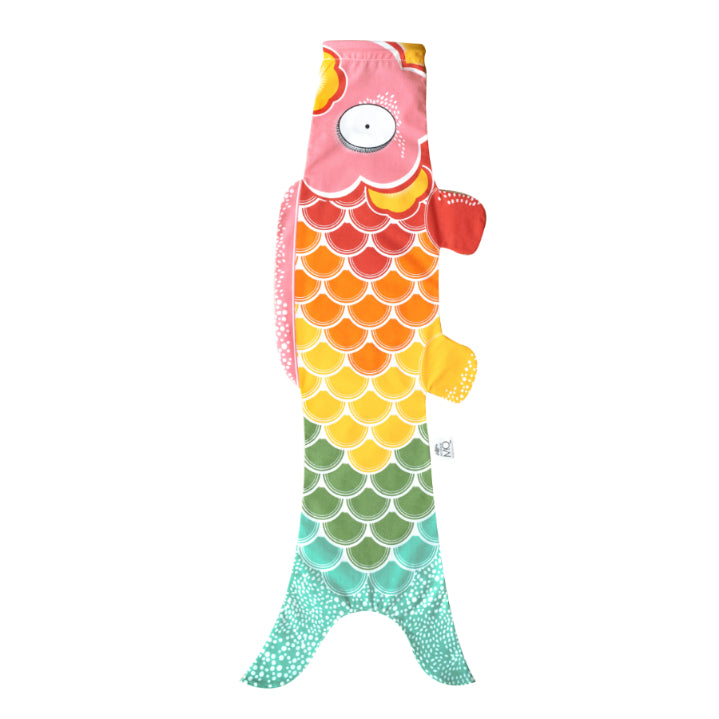 Koinobori Windsack Regenbogen #farbe_Regenbogen