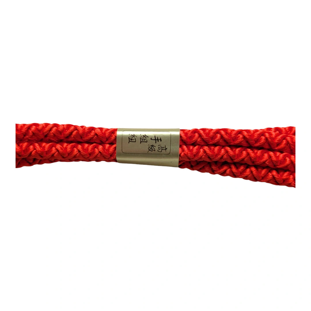 Vintage Obijime Rund Rot unbenutzt
