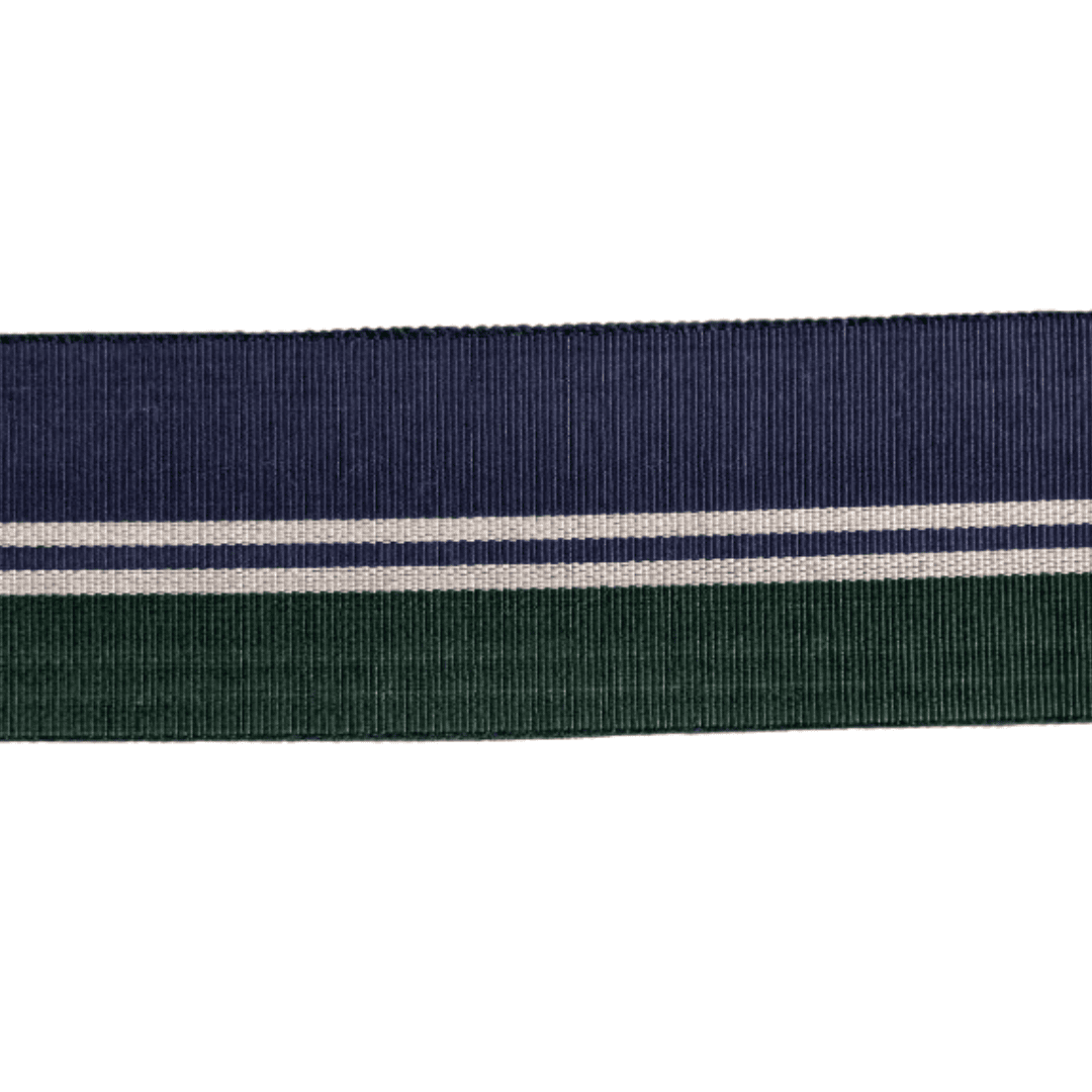 Vintage Shita Obi Blau-Grün Datejime