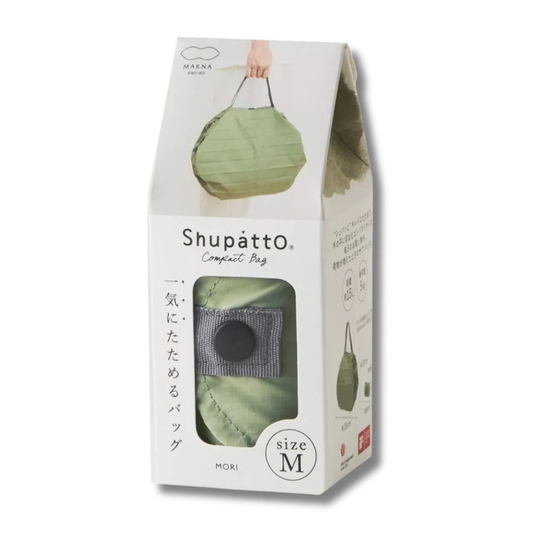 Shupatto faltbare Einkaufstasche Forest (Mori) M