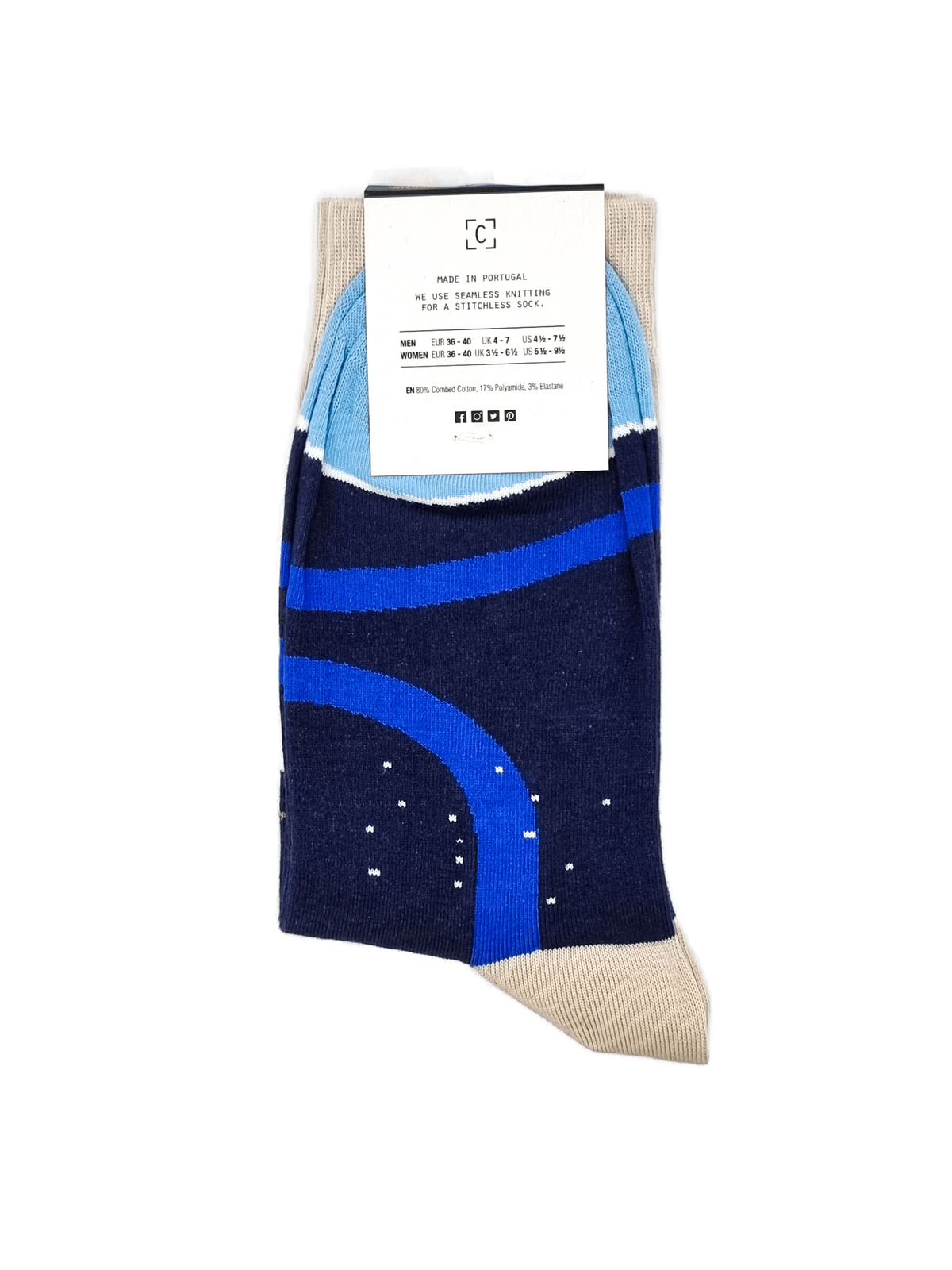 Socken Katsushika Hokusai die große Welle Größe #farbe_