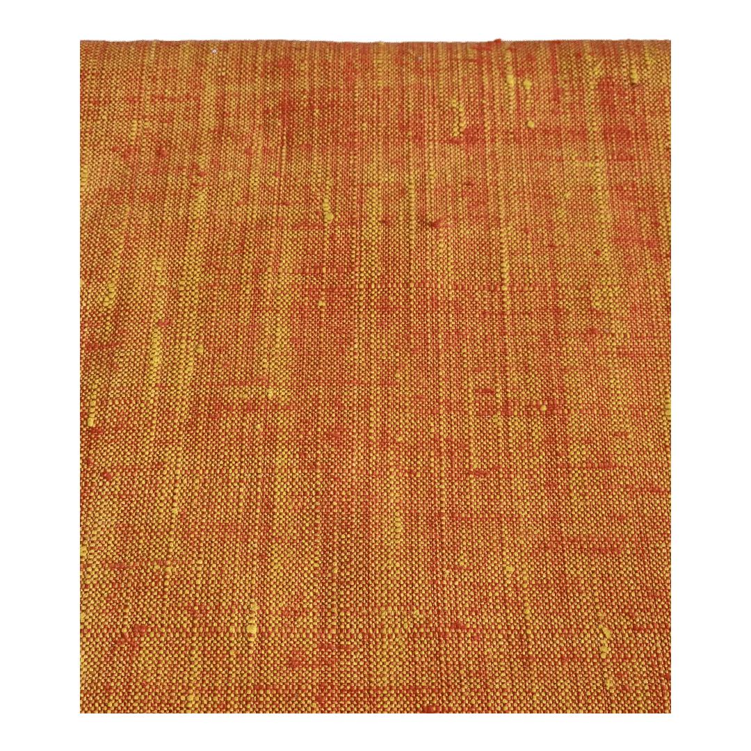 Vintage Hiraki shitate Nagoya Obi Orange Gelb