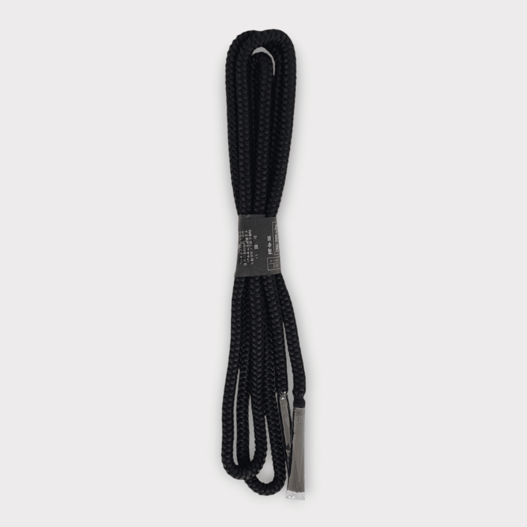 Vintage Marugumi Obijime Schwarz unbenutzt