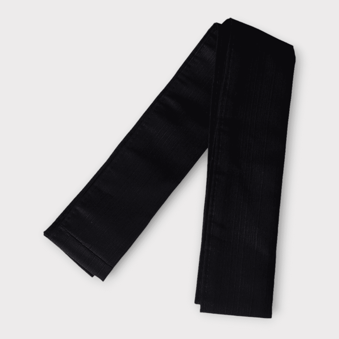 Kimono Herren schwarz Samurai Kanji inkl. Obi