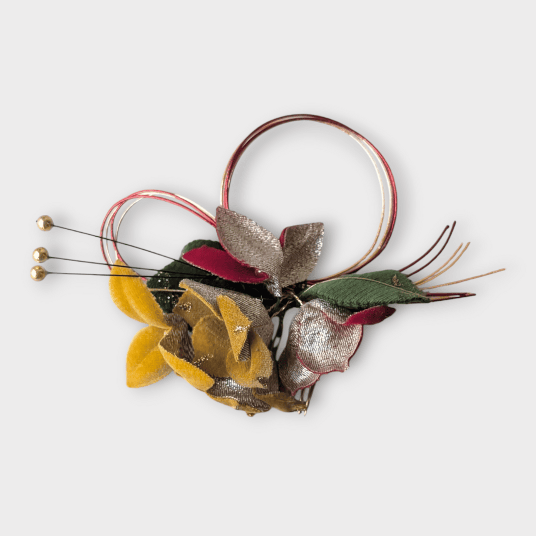 Vintage Kanzashi Set 3-teilig