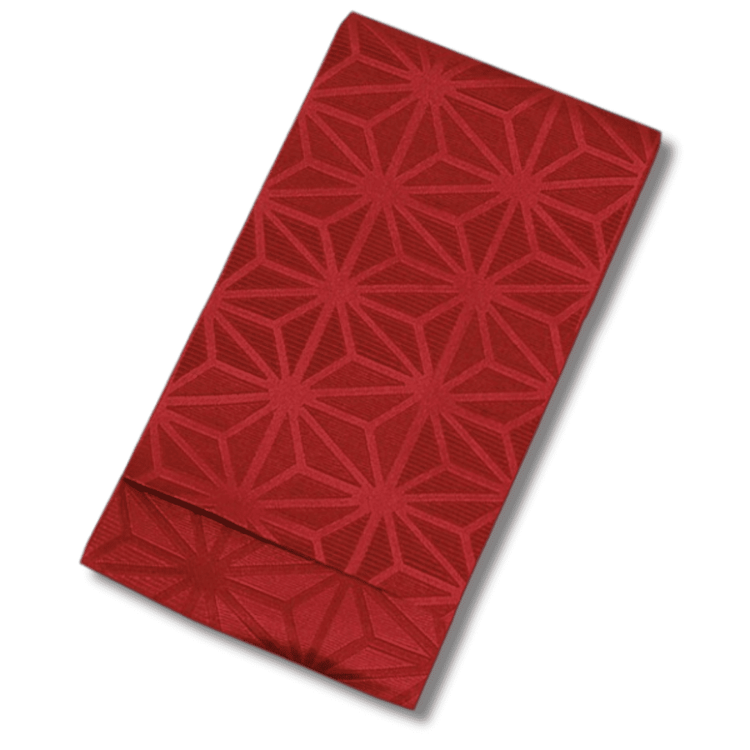 Hanhaba Obi Asanoha Rot #farbe_Rot