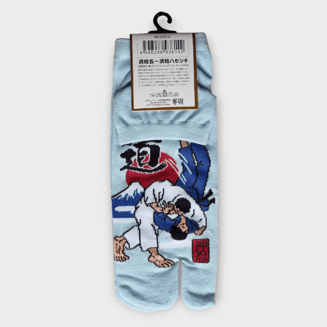 Tabi Socken Zehensocken Judo hellblau #farbe_Hellblau