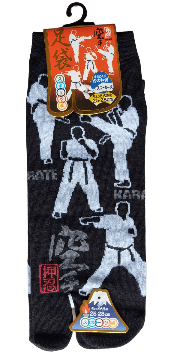 Tabi Socken Zehensocken Karate schwarz #farbe_Schwarz