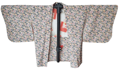 Vintage Haori Damen geblümt