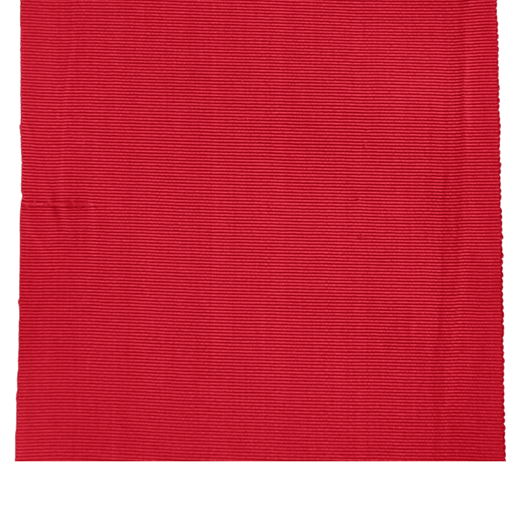 Vintage Tsukuri Obi Rot mit Muster
