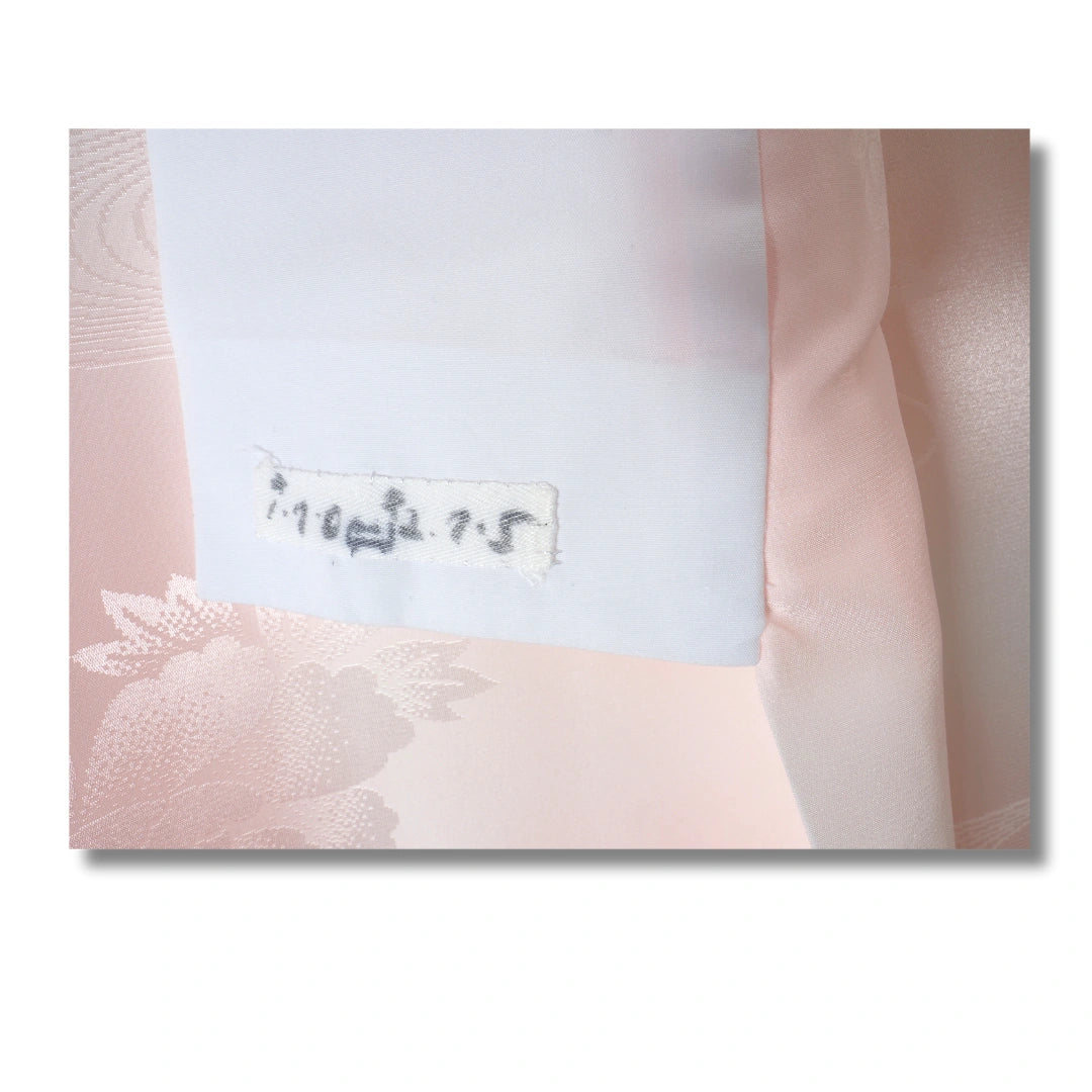 Vintage Damen Furisode Naga-Juban in Rose