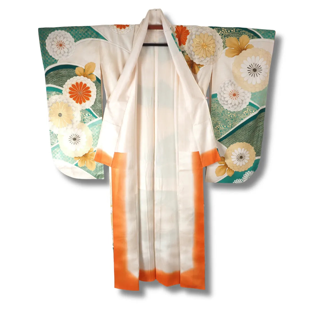 Innenansicht Fursiode Kimono mit hellem Innenfutter