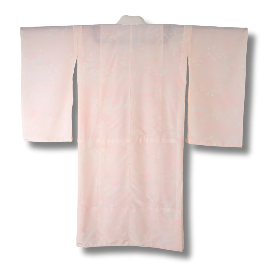 Vintage Damen Fursiode-Juban Rosa mit Blumen