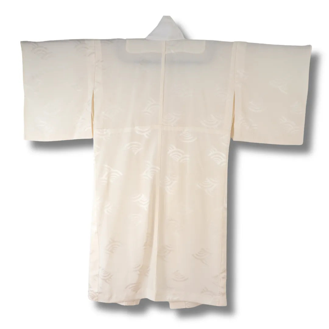 Vintage Damen Juban creme Rückansicht