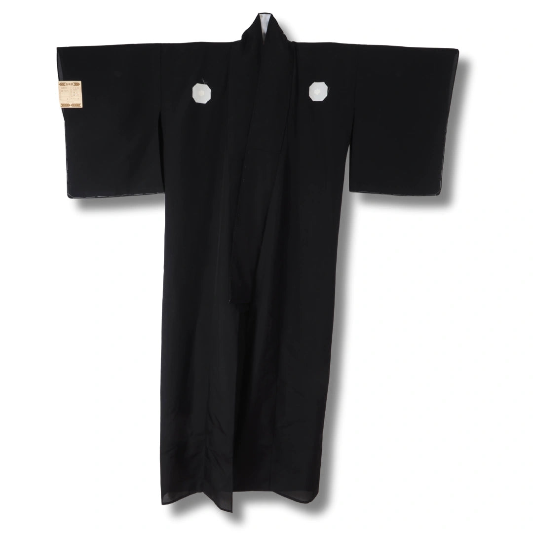 Ungetragener Sommer Mofuku Damen Kimono mit 5 Kamon