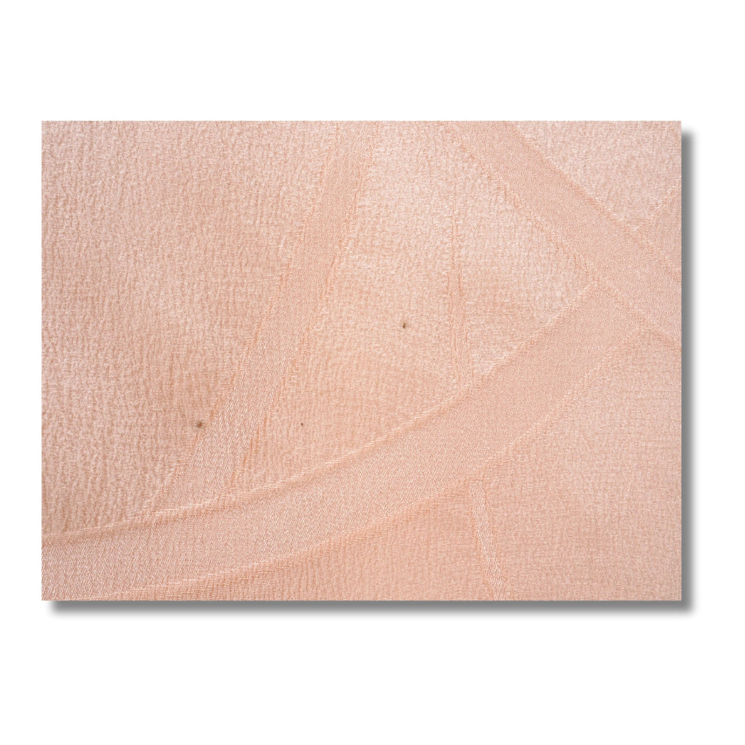 Vintage Damen Naga-Juban Apricot mit feinen Streifen