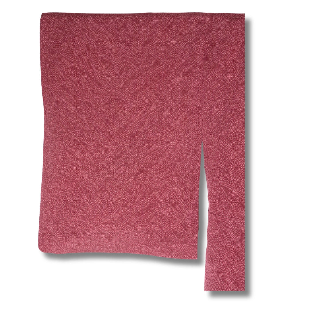 Ärmel eines bordeaux Edo Komon Kimono