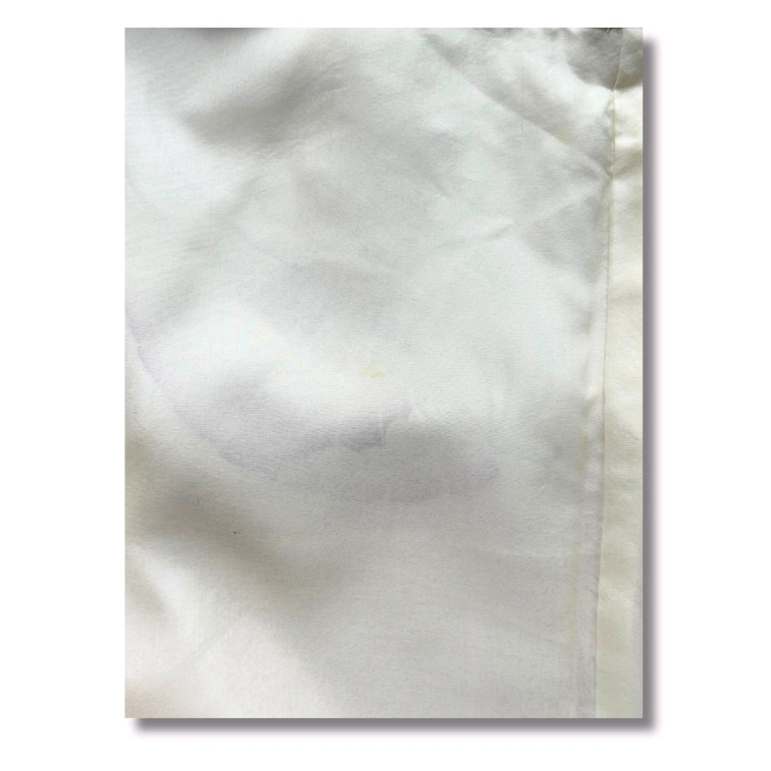Vintage Damen Kimono creme rosa Fächer