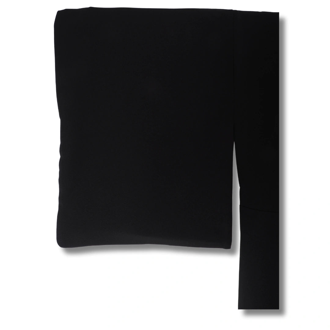 Vintage Damen Mofuku Kimono in Schwarz mit 5 Mon