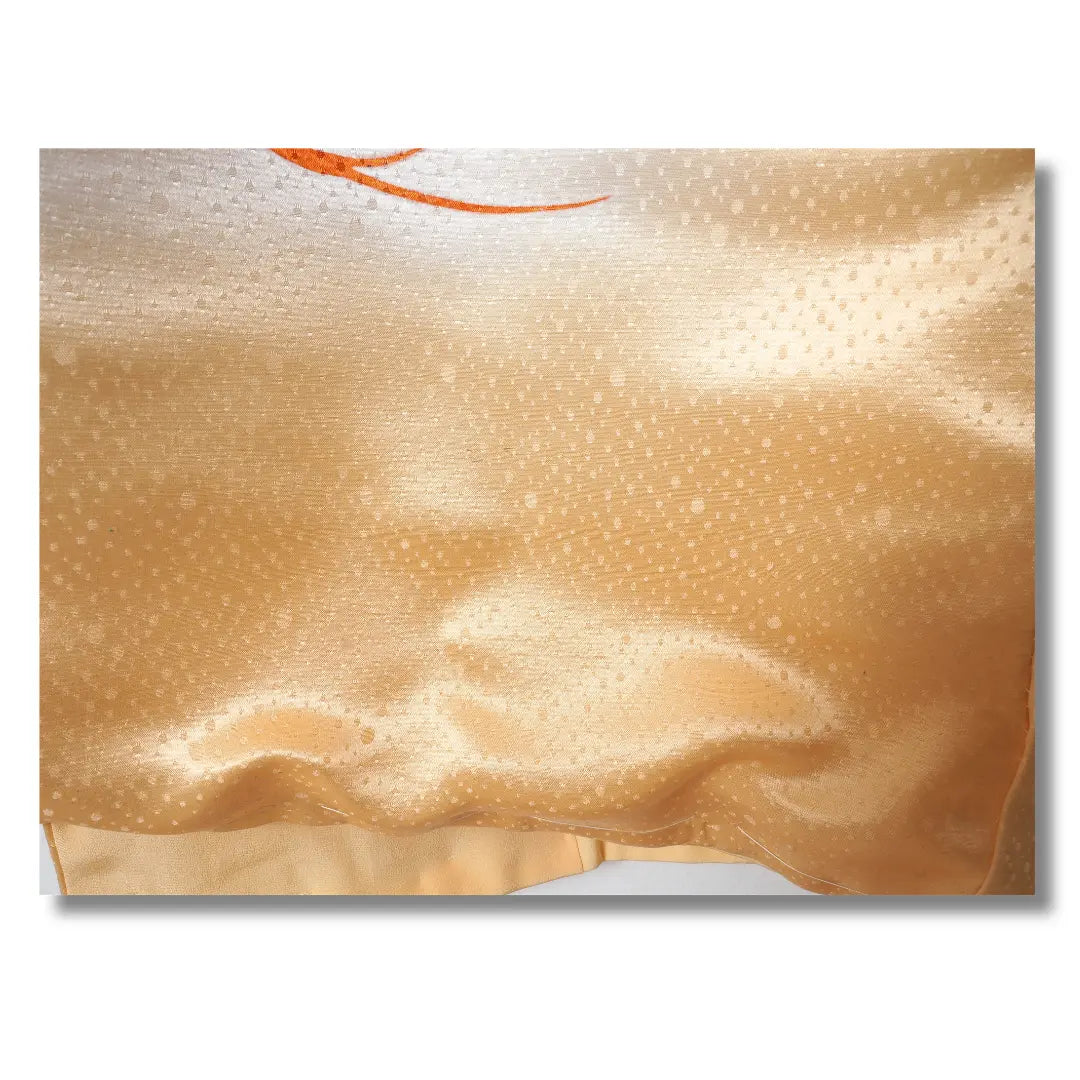 Detailansicht des unteren Bereichs eines Kimono
