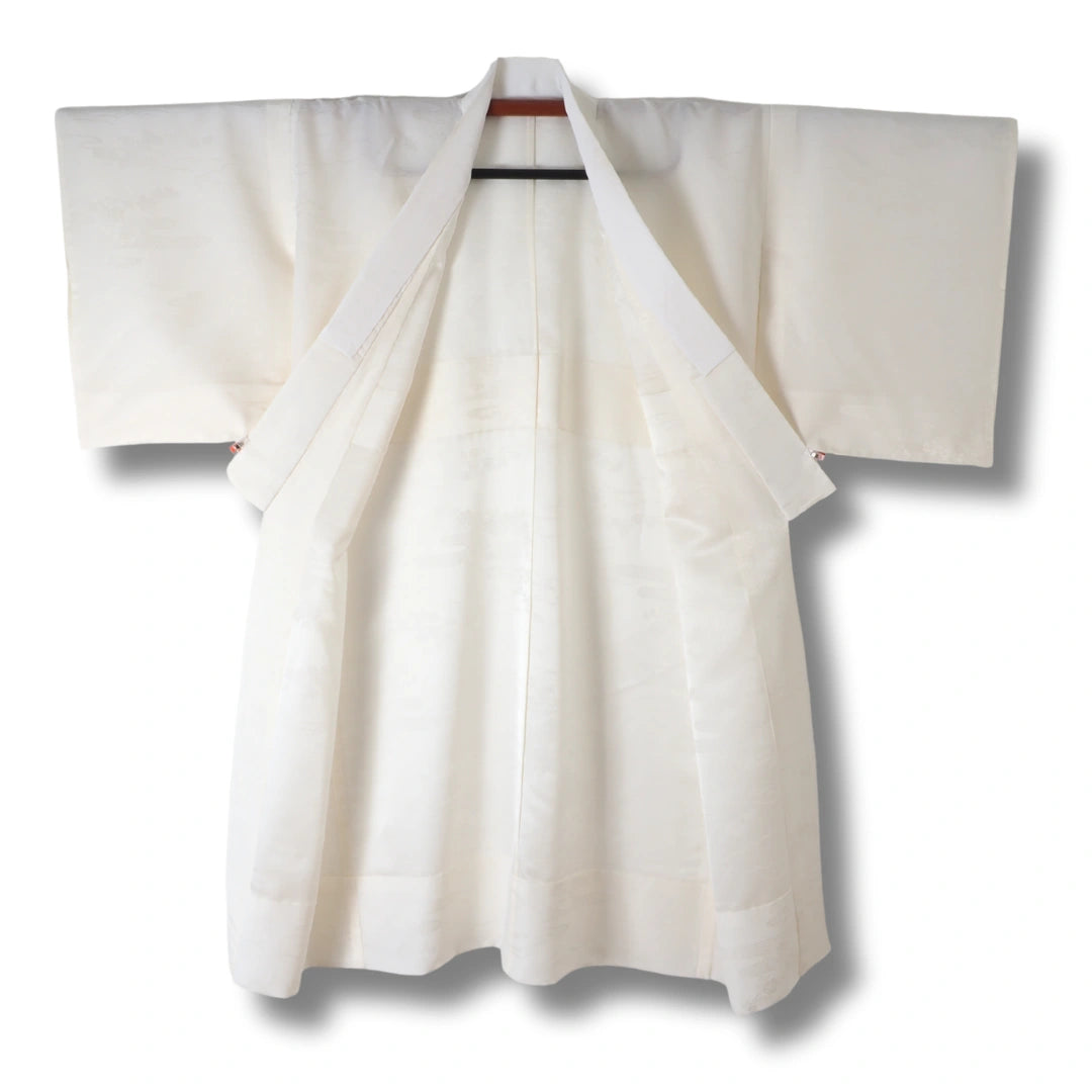 Vintage Damen Naga-Juban Weiß / Creme